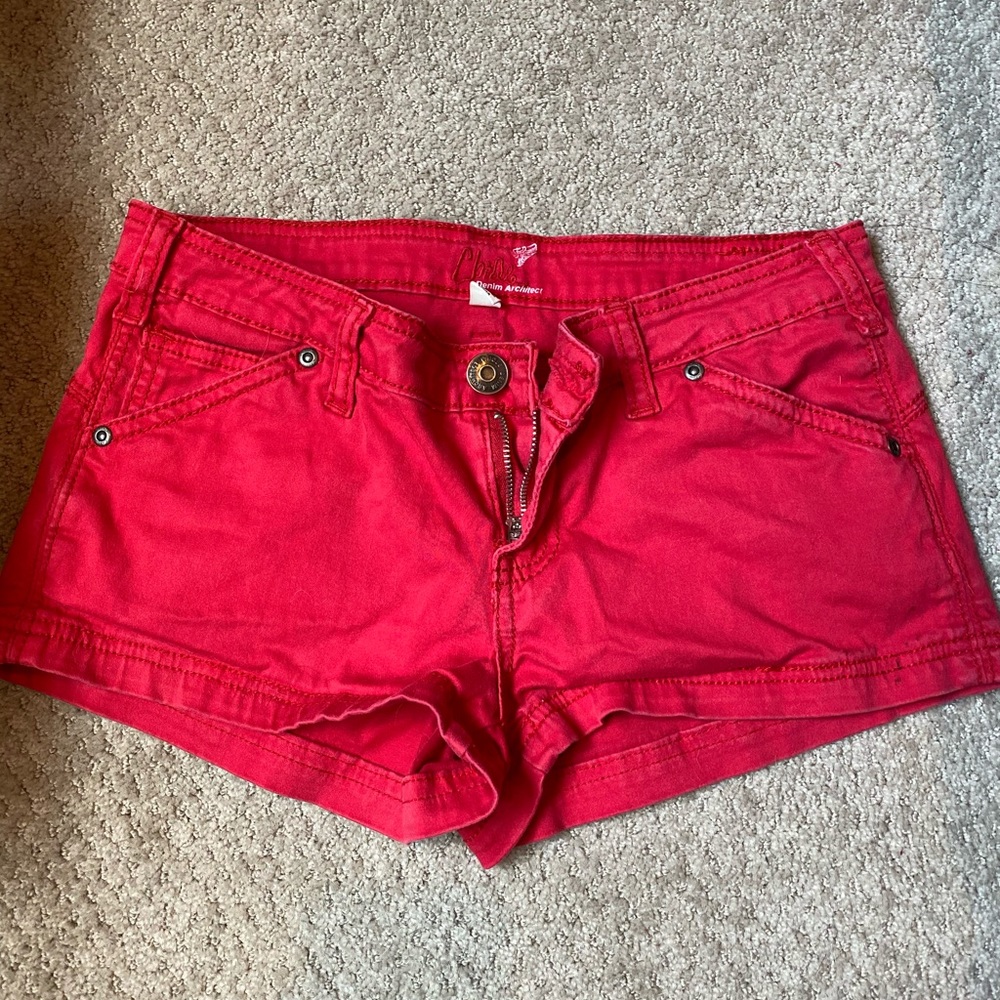 Chiqle Red Shorts